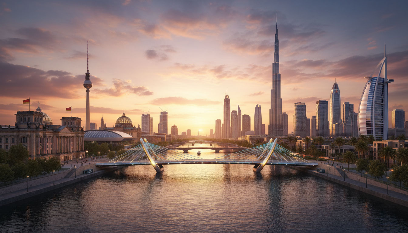 Berlin meets Dubai - European quality, Middle Eastern gateway