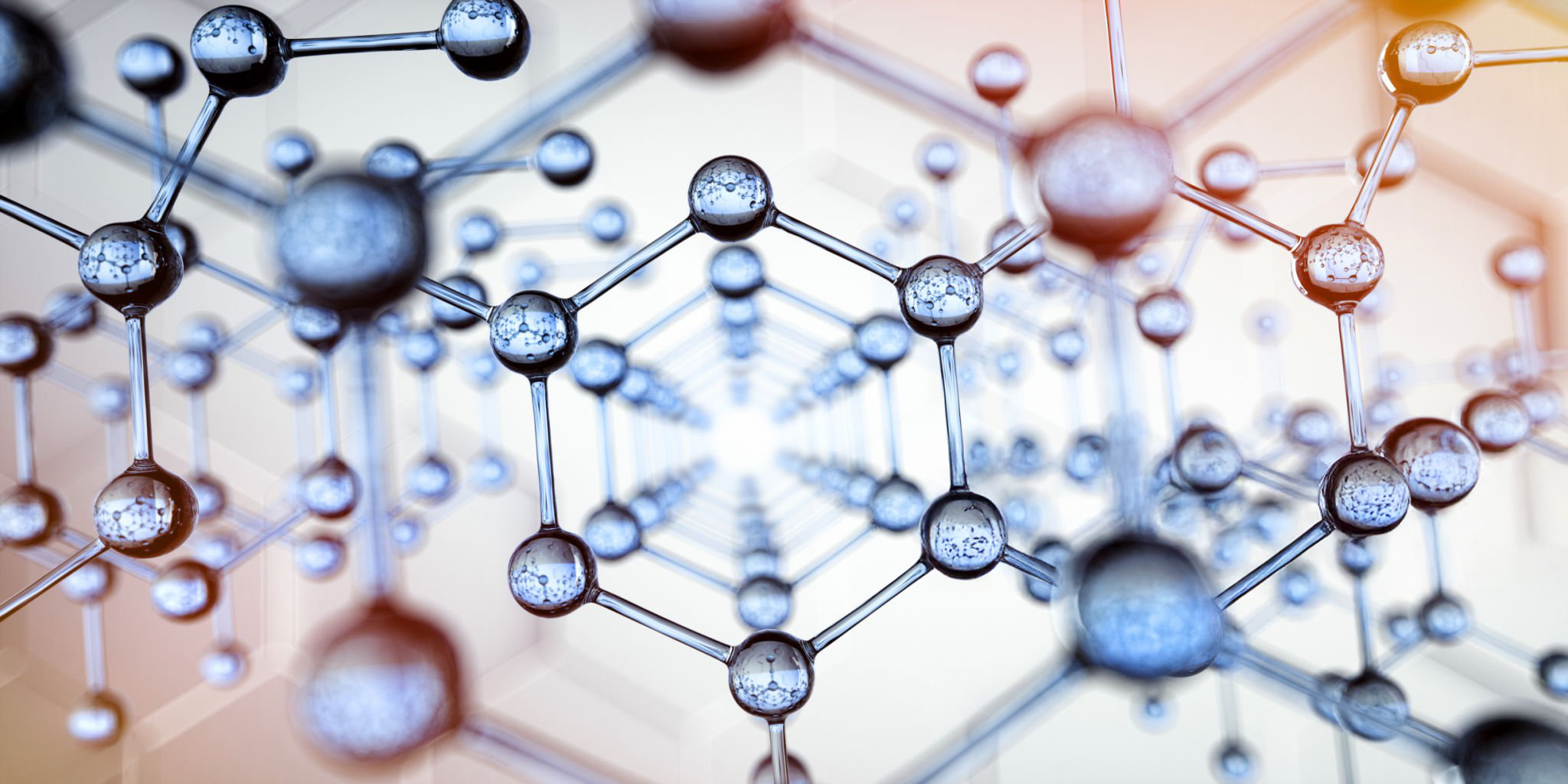 Molecular structures representing integrity and chemical expertise